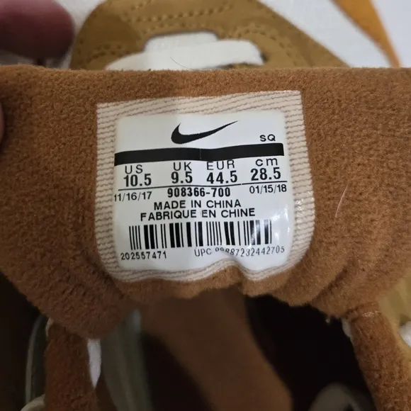 Nike Air Max 1 Premium Retro &quot;Curry&quot; Pack Rare (2018) with box.