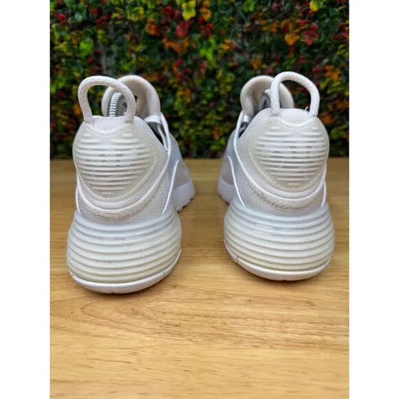 Nike Air Max‎ 2090 Running Shoes Sneakers BV9977-100 White Wolf Gray Mens 7
