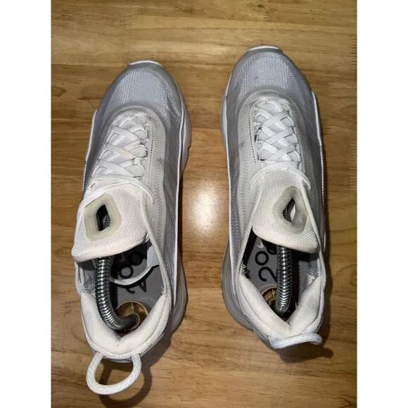 Nike Air Max‎ 2090 Running Shoes Sneakers BV9977-100 White Wolf Gray Mens 7