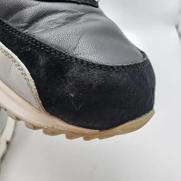Nike Air Max 90 Shoes Mens 12 Black White Grey Leather 2011 Rare Casual 325018