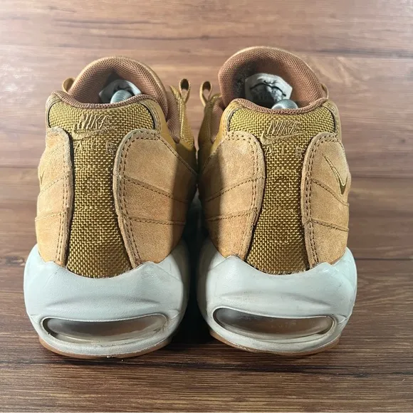 Nike Air Max 95 ‘Metallic Gold’ Sneakers Men’s Size 10 Shoes READ DESCRIPTION