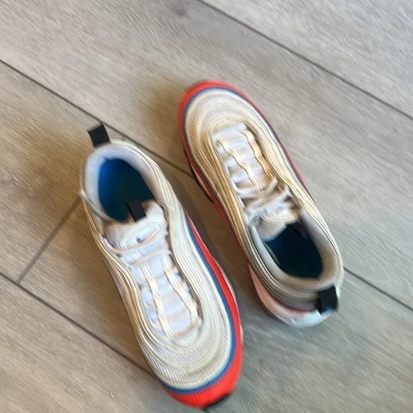 Nike air max 97 retro design reflective running shoes size 6.5