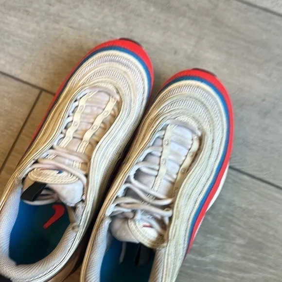 Nike air max 97 retro design reflective running shoes size 6.5