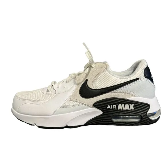 Nike Air Max Excee White/Black Low Men's Shoes Sneakers FN7304-100, Size 12 NWOB