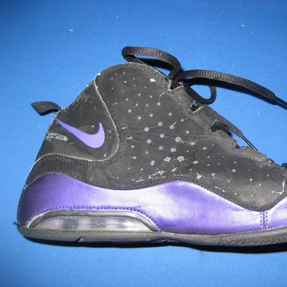 NIke Air Max Wavy Black/Eggplant Basketball Shoes Size 5.5Y 408077-005 Retro