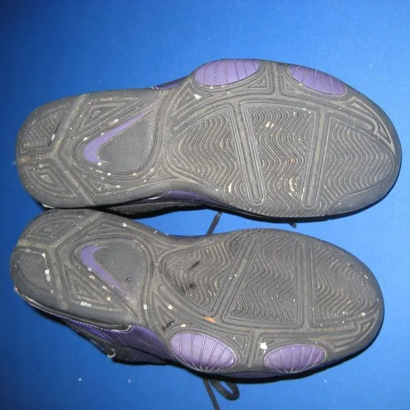 NIke Air Max Wavy Black/Eggplant Basketball Shoes Size 5.5Y 408077-005 Retro