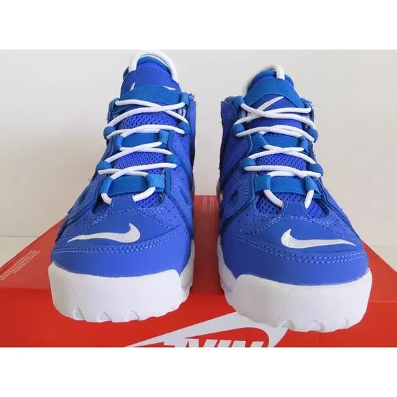 NIKE AIR MORE UPTEMPO (GS) MEDIUM BLUE-WHITE SZ 6Y-WOMENS SZ 7.5 [DM1023-400]