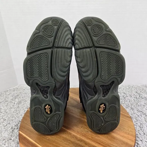 Nike Air Penny IV Copper Gray Suede Retro Basketball Shoes Mens 10 864018-002