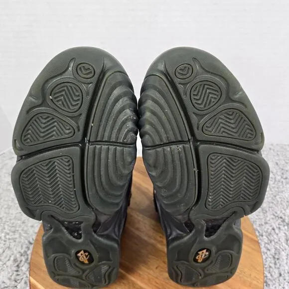 Nike Air Penny IV Copper Gray Suede Retro Basketball Shoes Mens 10 864018-002