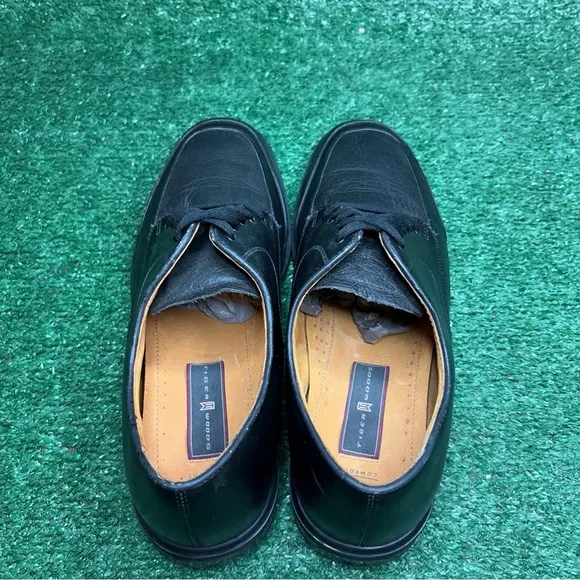 Nike Air Tiger Woods Black Leather Golf Shoes TW Last Gore-Tex VTG Mens Size 13