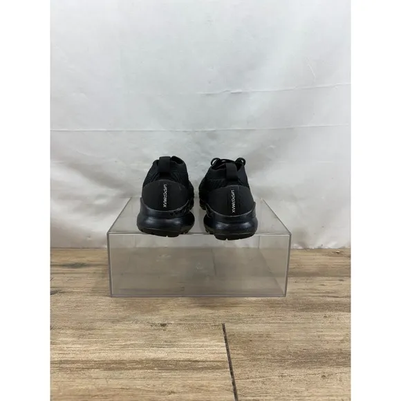 Nike Air VaporMax Flyknit 3 Mens Size 8.5 Triple Black Running Shoes AJ6900-004