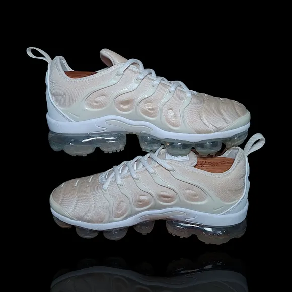 Nike Air VaporMax Plus White Platinum Sneakers Men’s Size 7.5 VGUC (924453-100)