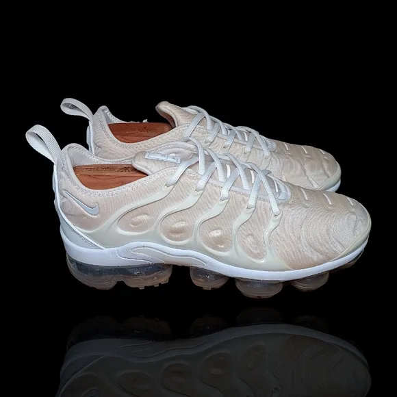Nike Air VaporMax Plus White Platinum Sneakers Men’s Size 7.5 VGUC (924453-100)