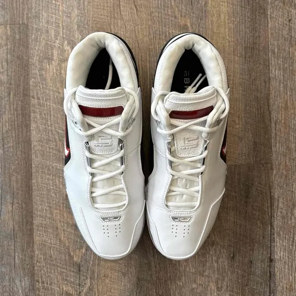 Nike Air Zoom Generation Retro LeBron AZG Debut 2023 White Black Red