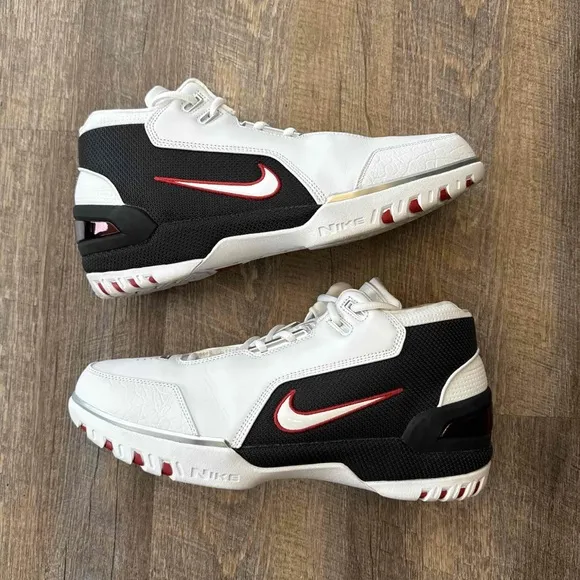 Nike Air Zoom Generation Retro LeBron AZG Debut 2023 White Black Red