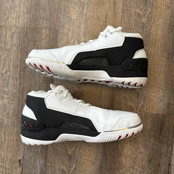 Nike Air Zoom Generation Retro LeBron AZG Debut 2023 White Black Red