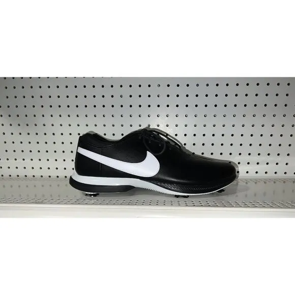 Nike Air Zoom Victory Tour 2 Mens Leather Golf Shoes Spikes Size 9.5 Black White