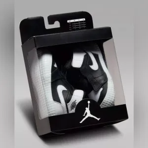Nike Air Jordan 1 Retro High OG Crib Shoes Black White