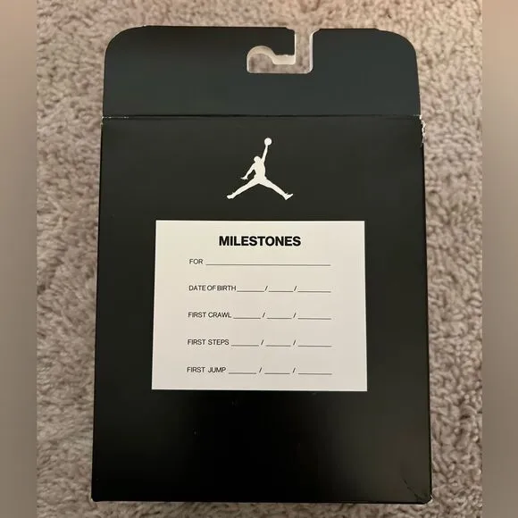 Nike Air Jordan 1 Retro High OG Crib Shoes Black White