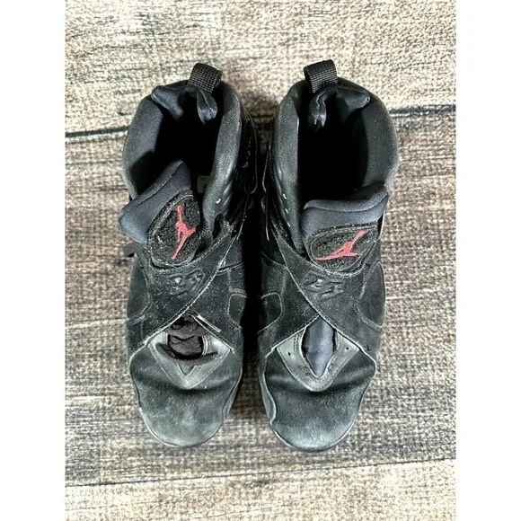 Nike Air Jordan 8 VIII Retro Bred Black Cement 305381-022 Mens Size 9