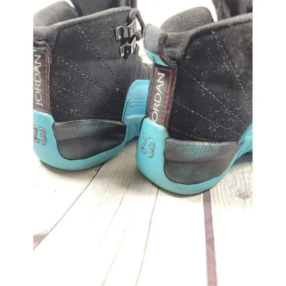 Nike Air Jordan Retro 12 Gamma Blue Basketball Shoes Boys Size 11