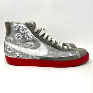 Nike Blazer High ‘OSU’ Silver Red White Mens 12