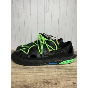 Nike Blazer Low '77 x Off White Shoes Black Green DH7863-001 Sz 11 Mens Virgil