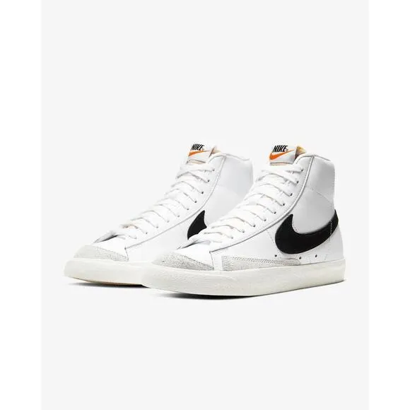 Nike Blazer Mid 77 CZ1055-100 Sneaker Womens White Leather Lifestyle Shoes HAM11