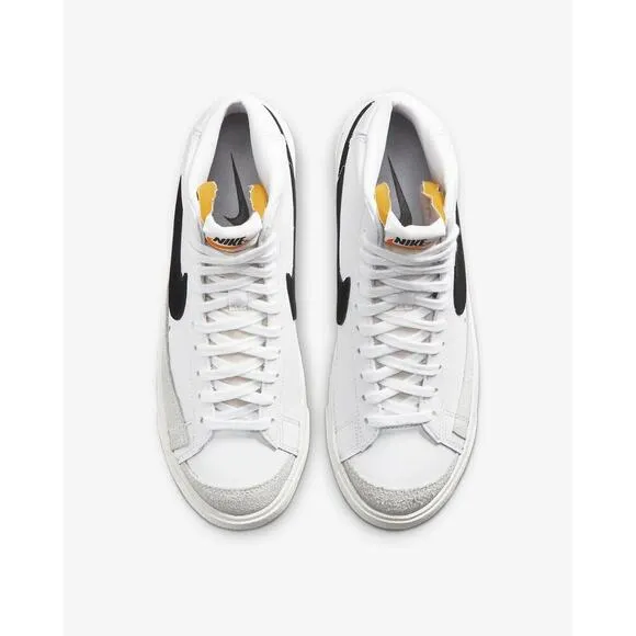 Nike Blazer Mid 77 CZ1055-100 Sneaker Womens White Leather Lifestyle Shoes HAM11