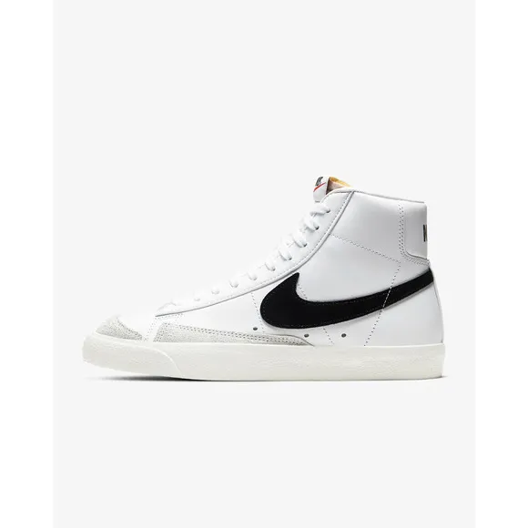 Nike Blazer Mid 77 CZ1055-100 Sneaker Womens White Leather Lifestyle Shoes HAM11