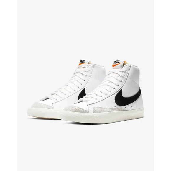 Nike Blazer Mid 77 CZ1055-100 Sneaker Womens White Leather Lifestyle Shoes HAM11