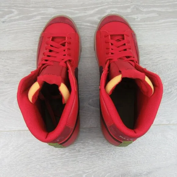 Nike Blazer Mid '77 Vintage Skate Shoes Mens Size 10 Red Burgundy NEW