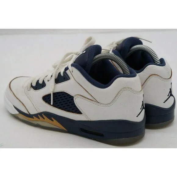 Nike Boys Air Jordan 5 Retro Low 314338-135 White Basketball Shoes Size 6Y