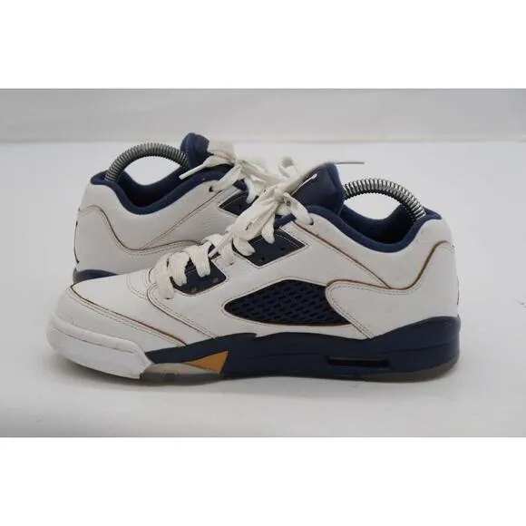 Nike Boys Air Jordan 5 Retro Low 314338-135 White Basketball Shoes Size 6Y