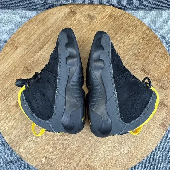 Nike Boys Air Jordan 9 Retro Size 8C Shoes Black Basketball Sneakers Toddler