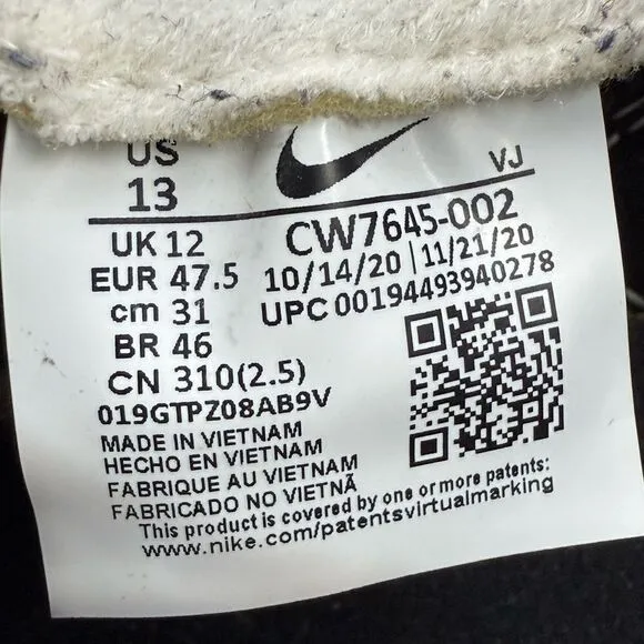 Nike  Challenger OG 'Black White' sneaker shoes men’s size 13