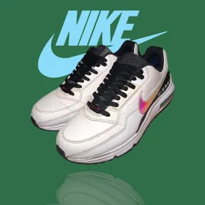 Nike CI5875-100 Air Max LTD 3 Running Shoe White/Blue Gaze Men's Size 10 GUC