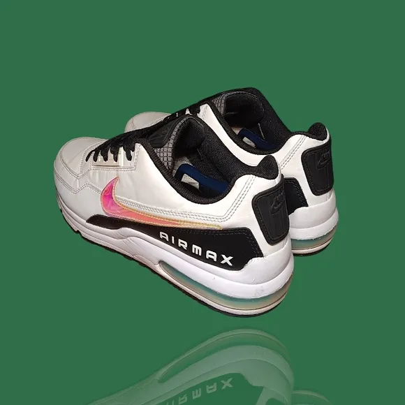 Nike CI5875-100 Air Max LTD 3 Running Shoe White/Blue Gaze Men's Size 10 GUC