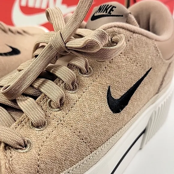 Nike Court Legacy Lift Tan Womens 7 FZ2606 200