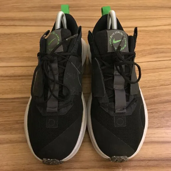 Nike Crater Impact Sneakers Shoes Kids Size 6Y Black &amp; White Fabric Worn Once