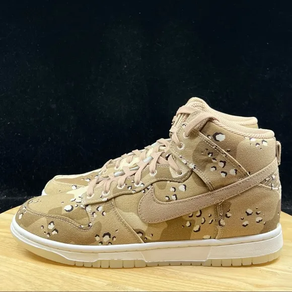 Nike Dunk High Desert Camo - Size Women's 9.5/Men's 8 - DX2314-200