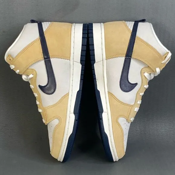 Nike Dunk High Premium 'Sesame Obsidian' womens sneaker shoes size 7.5