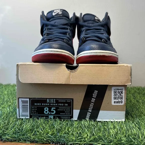 Nike Dunk High Pro SB Squadron Blue University Red White