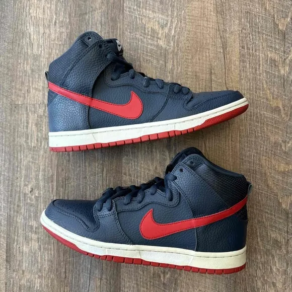 Nike Dunk High Pro SB Squadron Blue University Red White