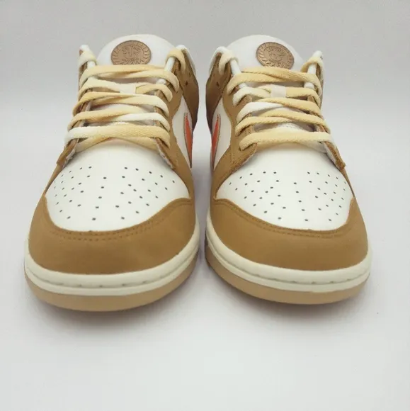 NIKE DUNK LOW RETRO Sail Wheat Orange Men Classic Casual Shoes HM3729-181
