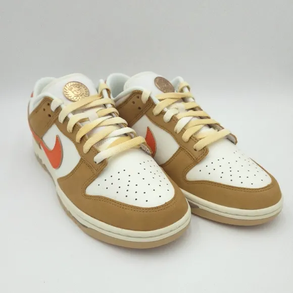 NIKE DUNK LOW RETRO Sail Wheat Orange Men Classic Casual Shoes HM3729-181