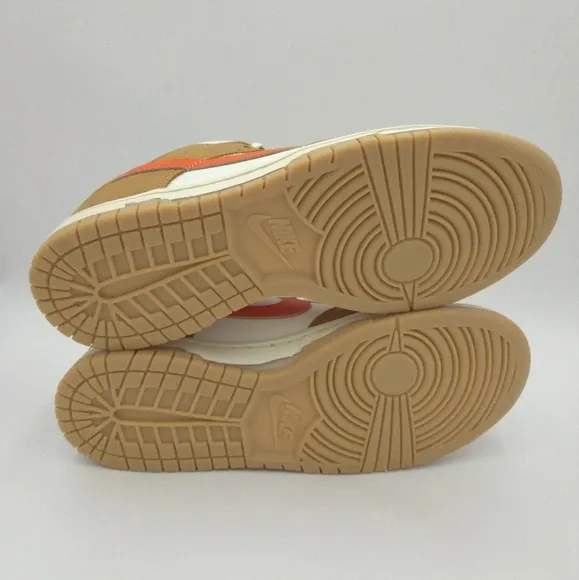 NIKE DUNK LOW RETRO Sail Wheat Orange Men Classic Casual Shoes HM3729-181