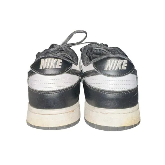 Nike Dunk Low Retro Sneakers Men's Size 13 Black White Leather Panda Shoes