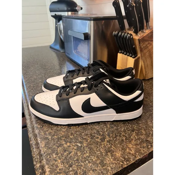Nike Dunk Low Retro White Black Panda DD1391-100 Sneakers Men's 15