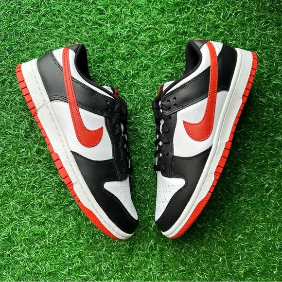 Nike Dunk Low Retro White Red Dragon Black